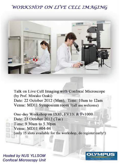 Workshop on Live Cell Imaging